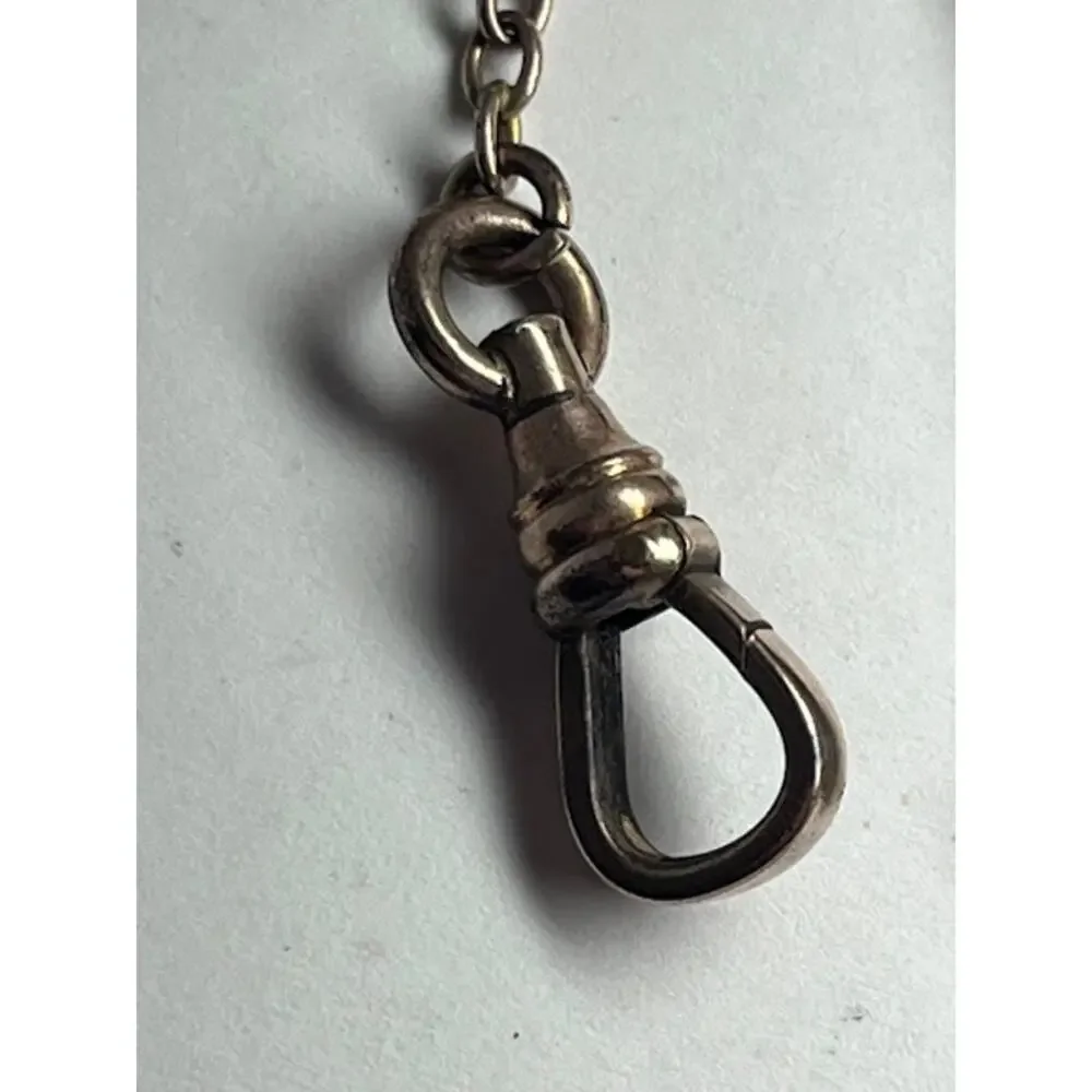 Victorian THEDEBCO Nonpareil GF Fob Clip Lobster Claw Pocket Watch Accessories